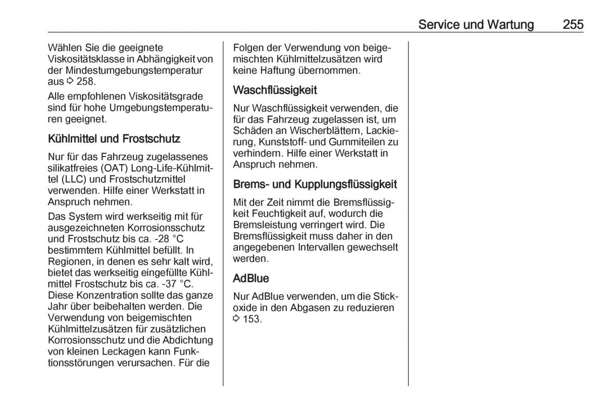 Opel Grandland X Handbuch / page 257