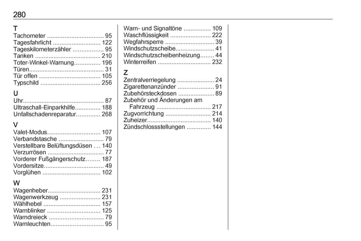 Opel Grandland X Handbuch / page 282