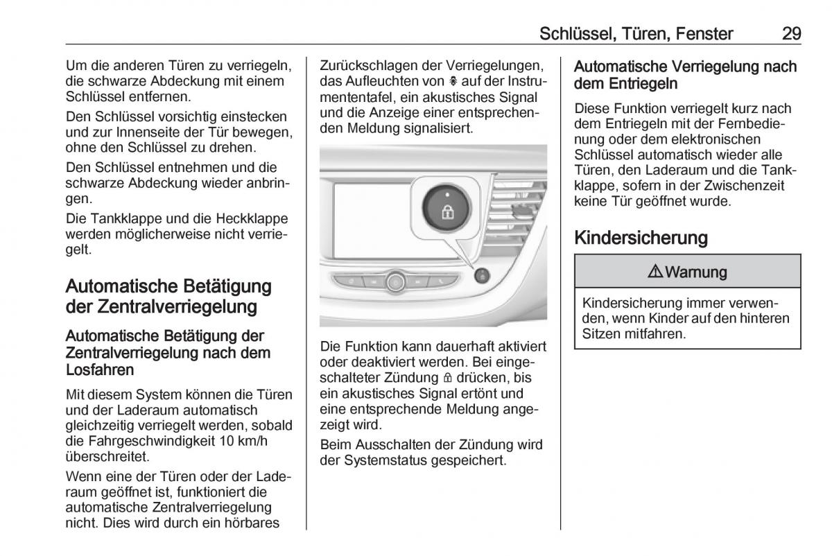 Opel Grandland X Handbuch / page 31