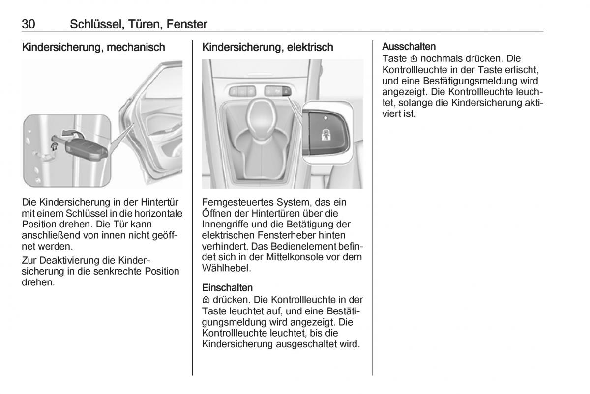 Opel Grandland X Handbuch / page 32