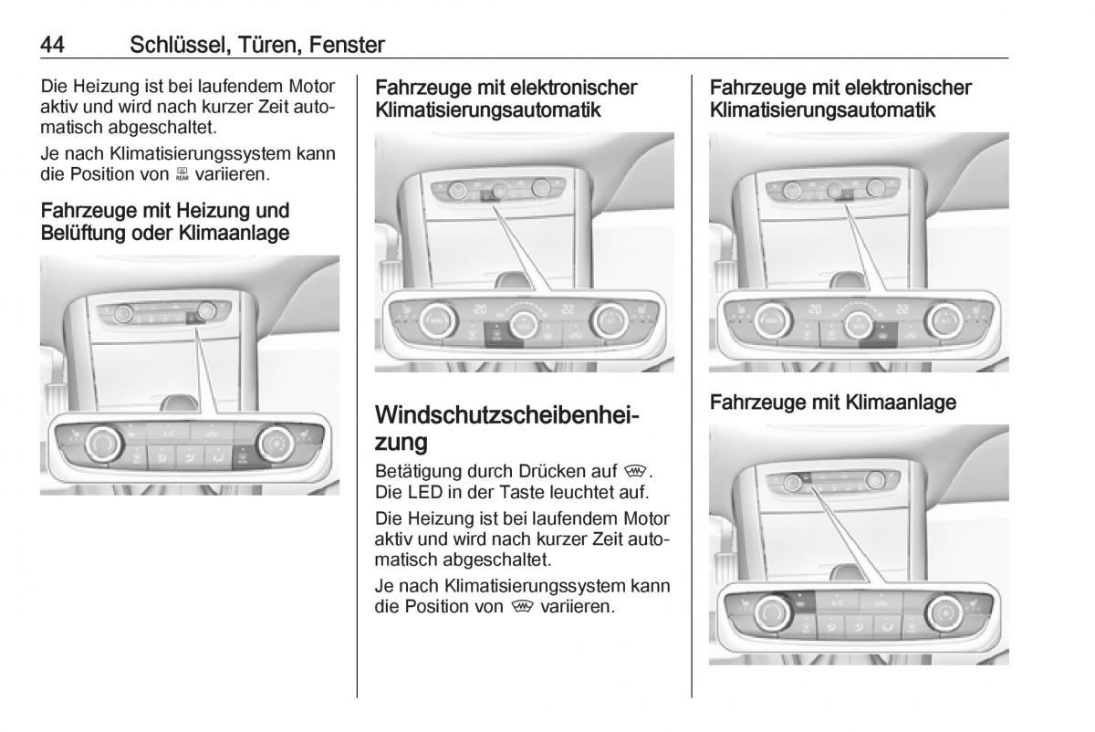 Opel Grandland X Handbuch / page 46