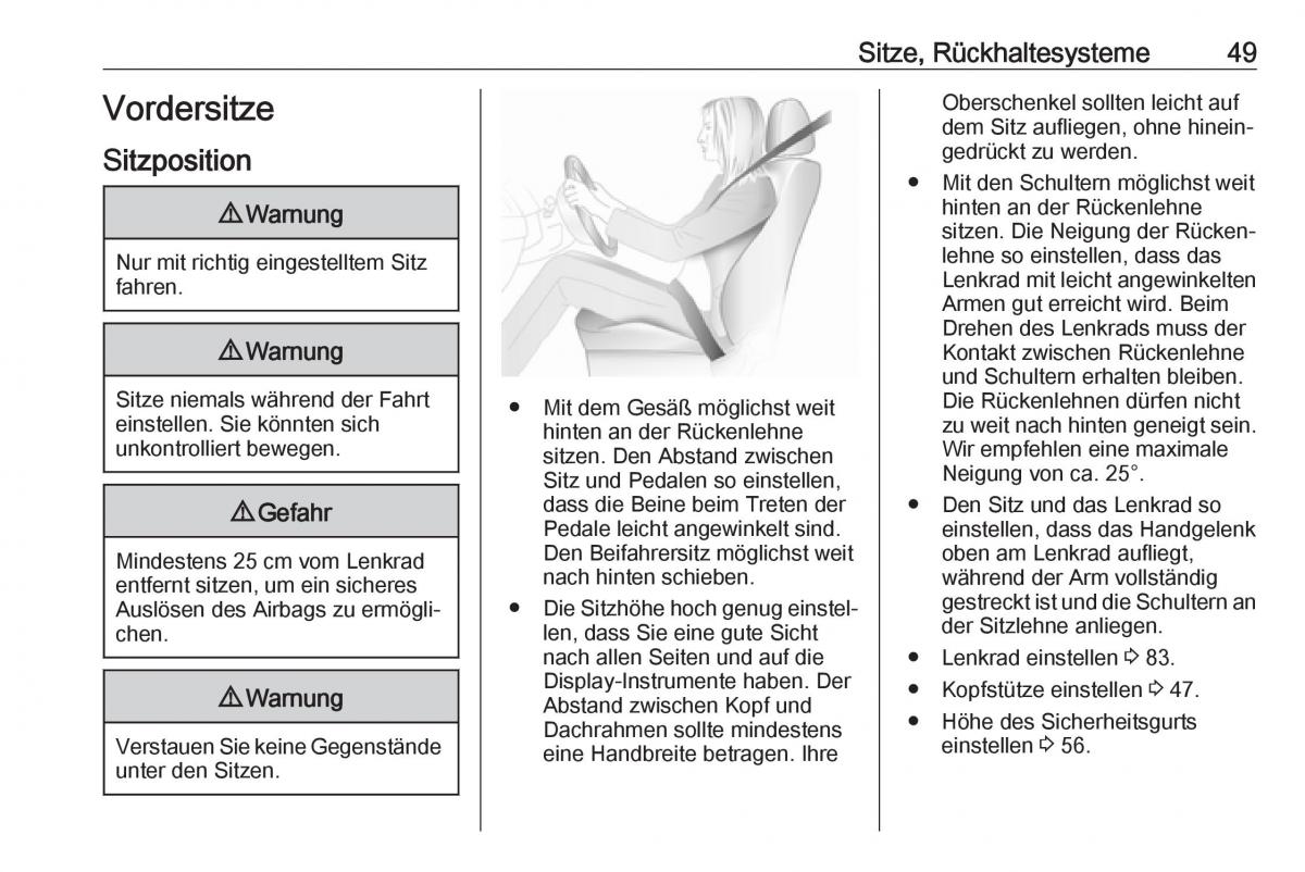 Opel Grandland X Handbuch / page 51