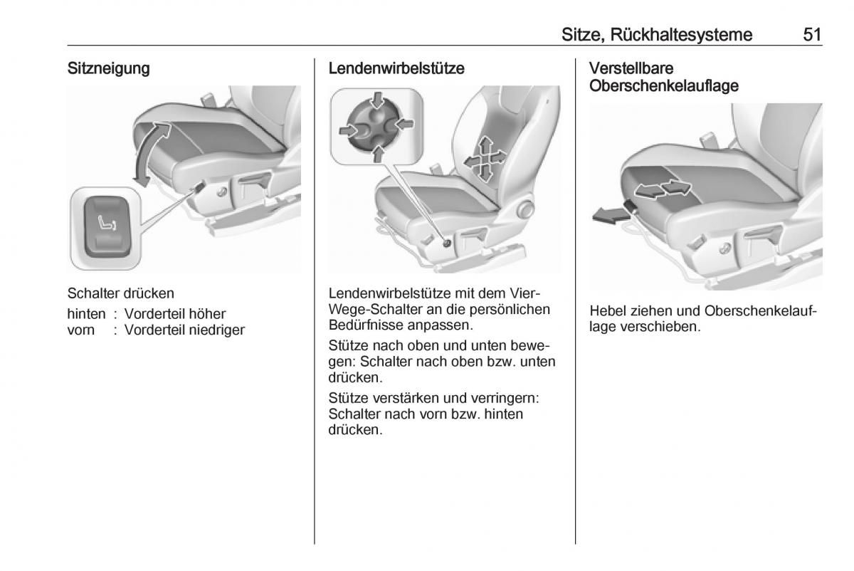 Opel Grandland X Handbuch / page 53