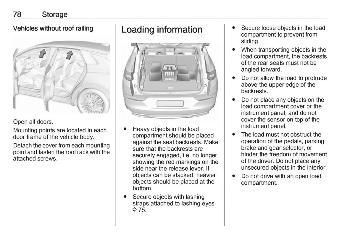 Opel Grandland X owners manual / page 80