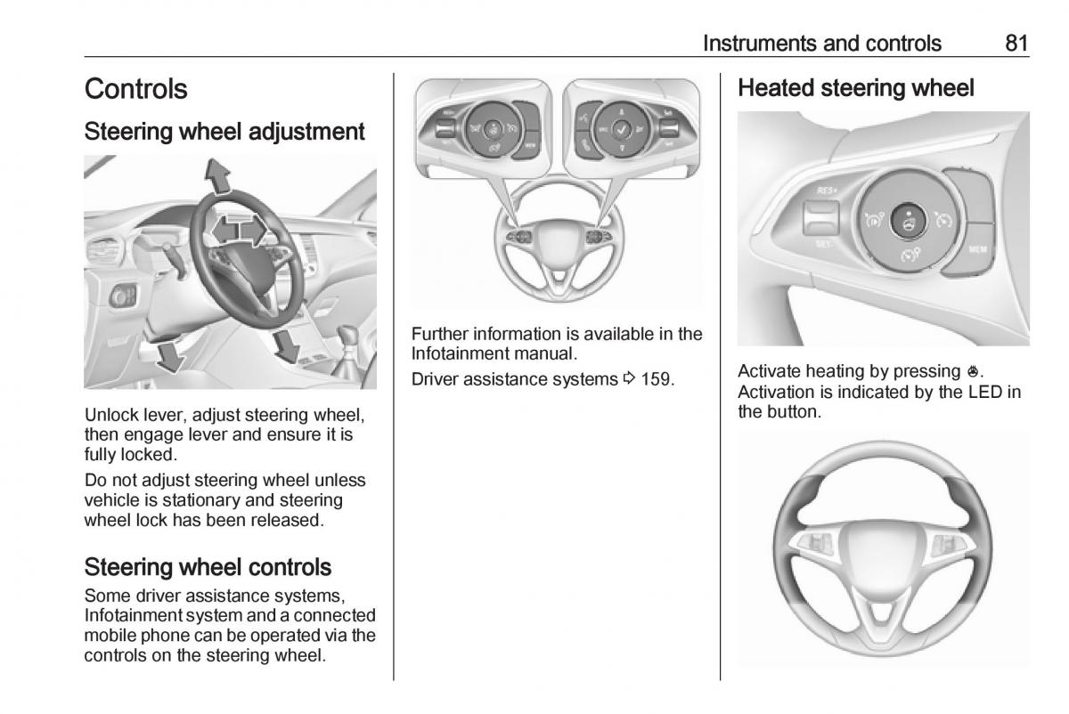 Opel Grandland X owners manual / page 83