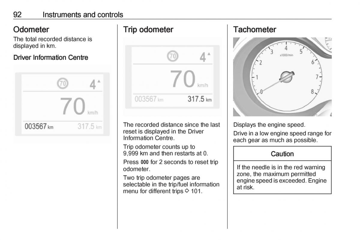 Opel Grandland X owners manual / page 94