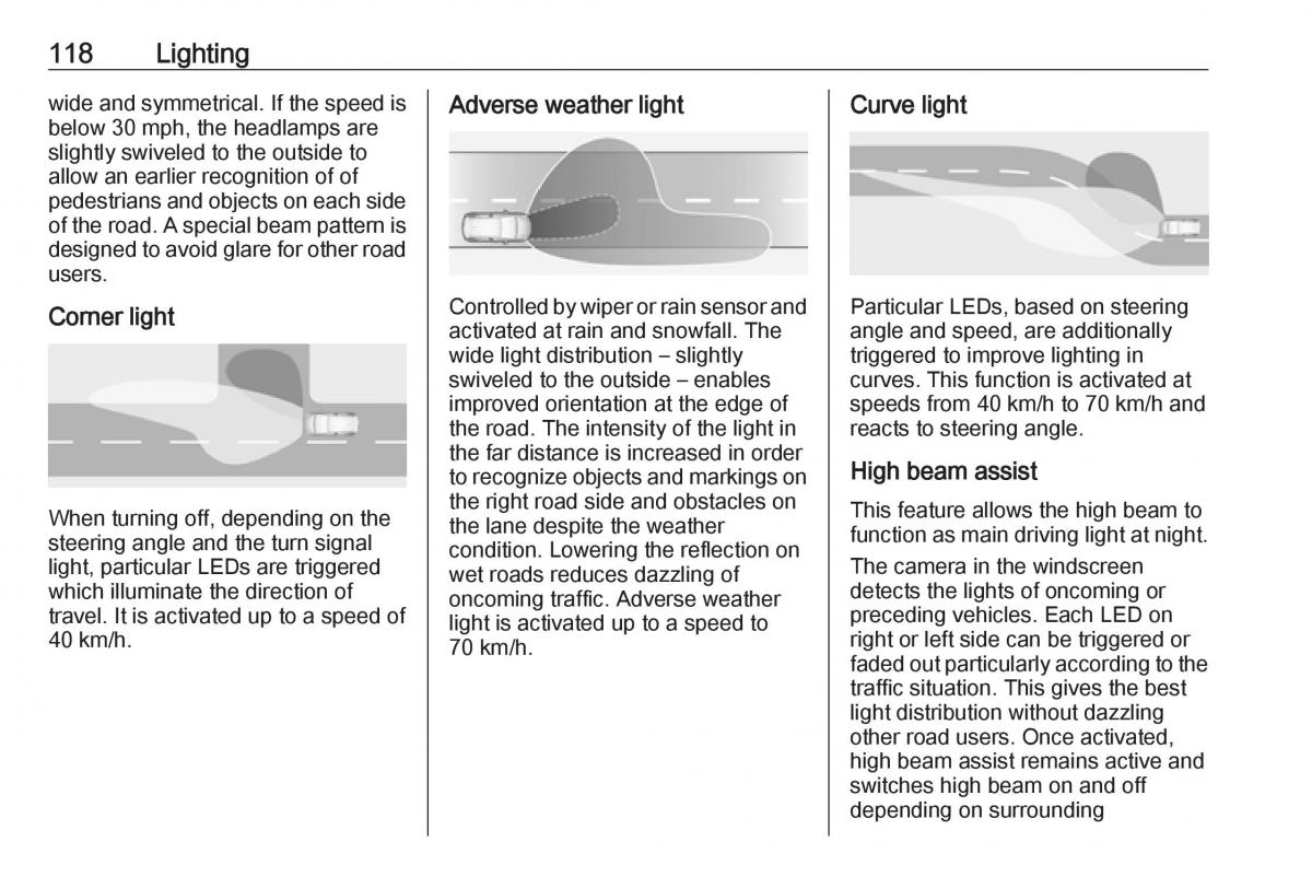 Opel Grandland X owners manual / page 120