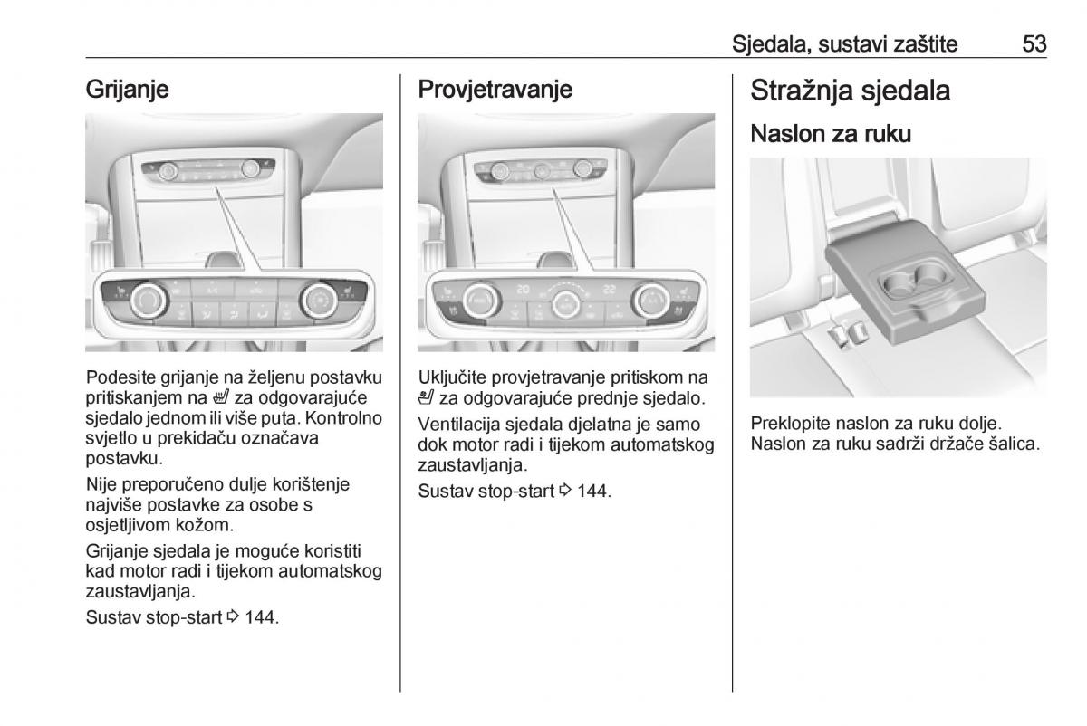 Opel Grandland X vlasnicko uputstvo / page 55