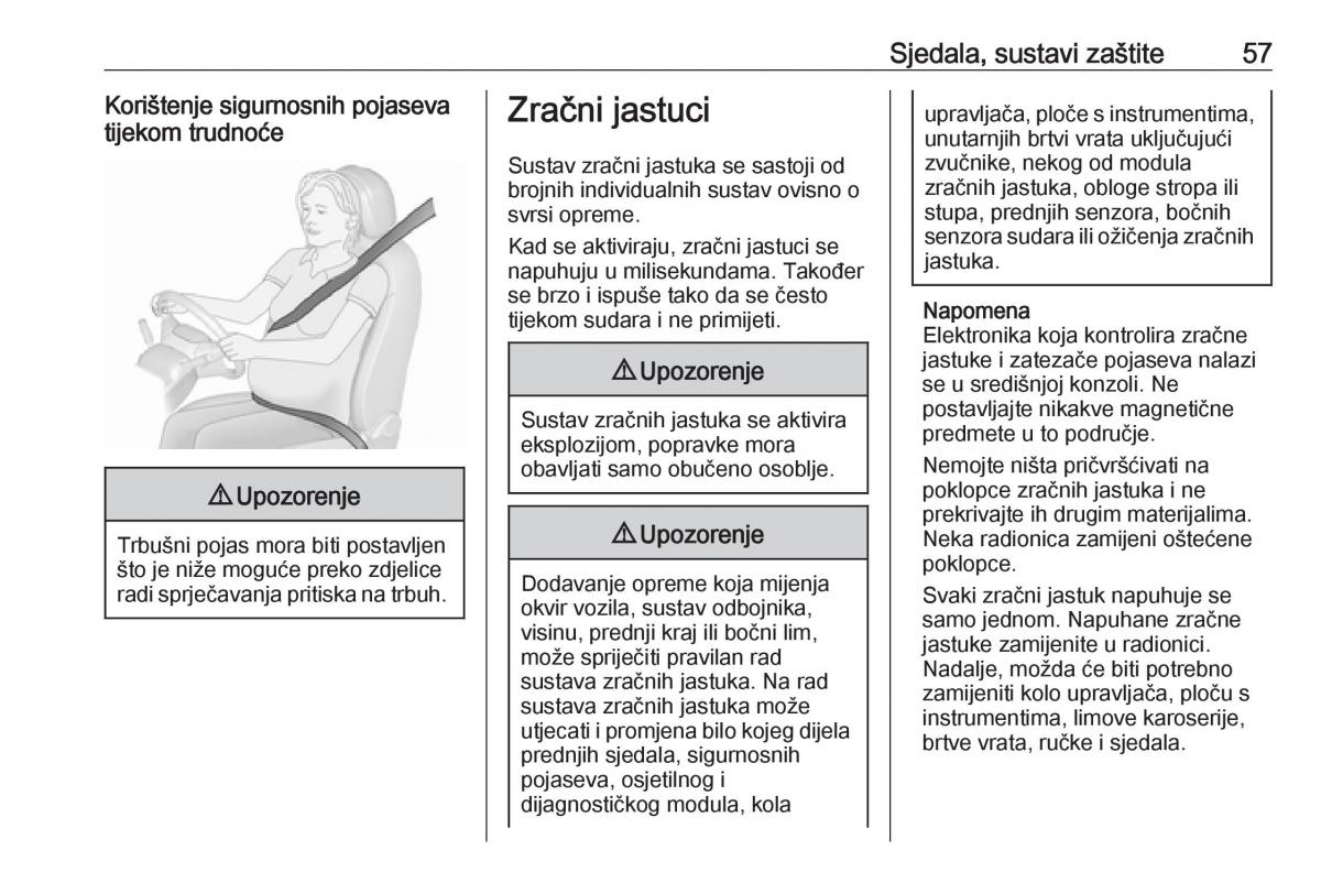 Opel Grandland X vlasnicko uputstvo / page 59