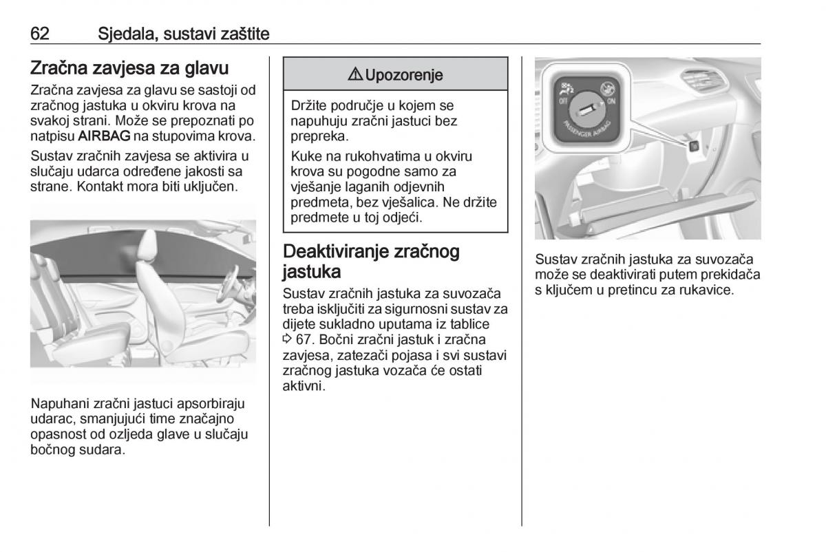 Opel Grandland X vlasnicko uputstvo / page 64