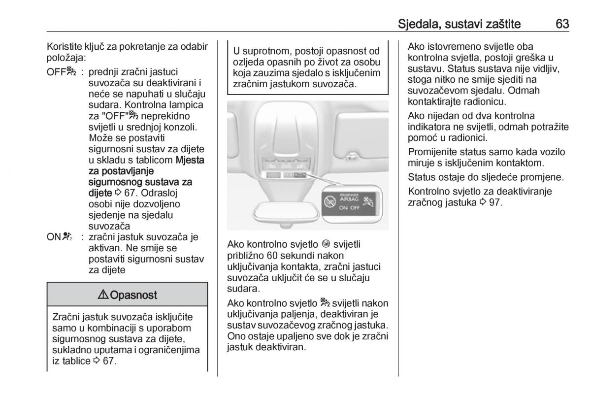 Opel Grandland X vlasnicko uputstvo / page 65