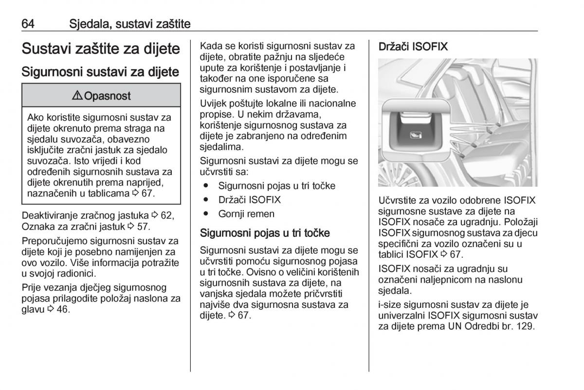 Opel Grandland X vlasnicko uputstvo / page 66