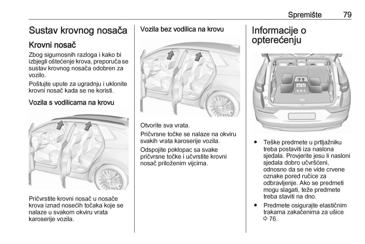 Opel Grandland X vlasnicko uputstvo / page 81