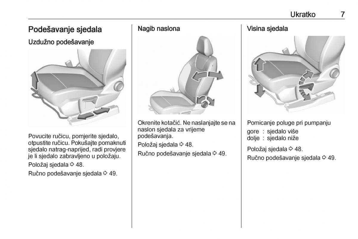 Opel Grandland X vlasnicko uputstvo / page 9