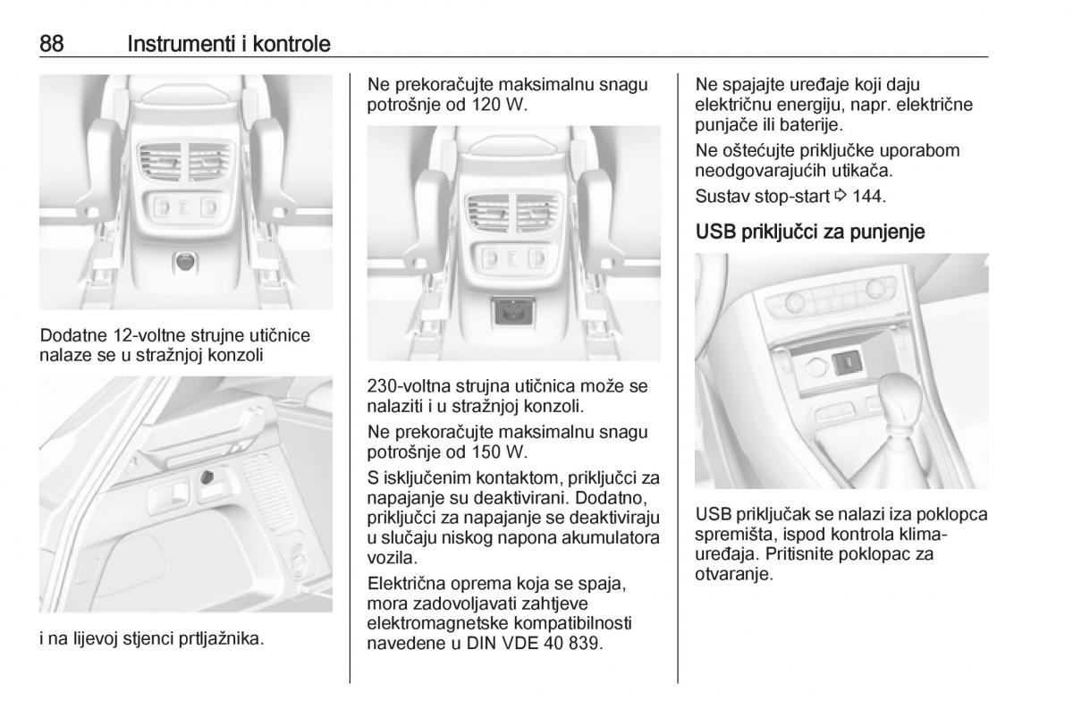 Opel Grandland X vlasnicko uputstvo / page 90