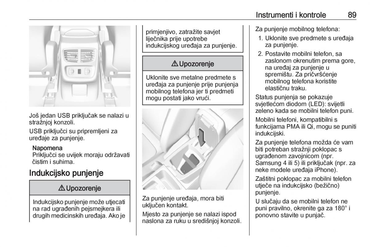 Opel Grandland X vlasnicko uputstvo / page 91