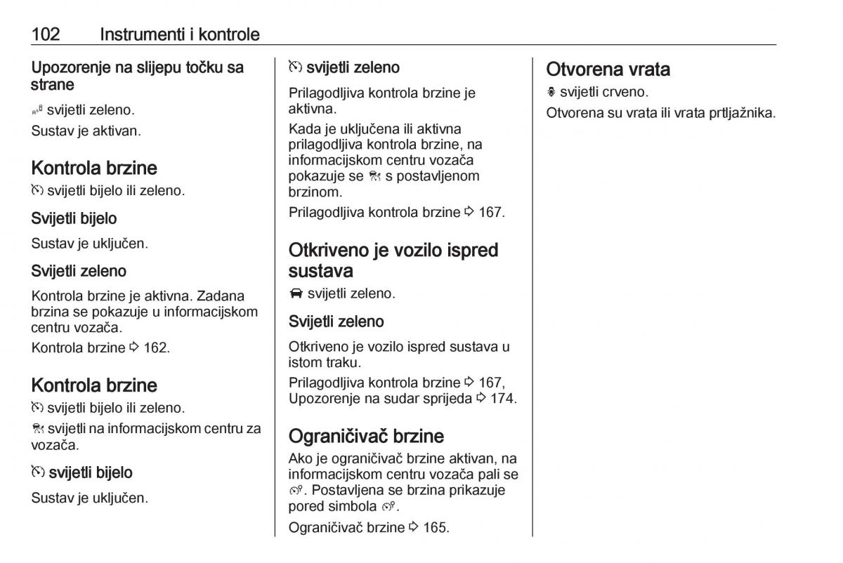 Opel Grandland X vlasnicko uputstvo / page 104