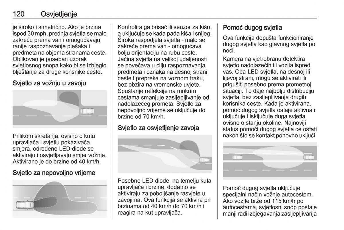 Opel Grandland X vlasnicko uputstvo / page 122