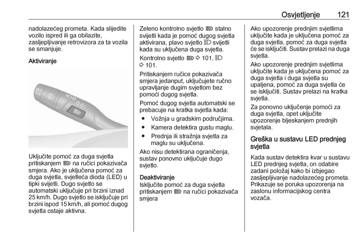 Opel Grandland X vlasnicko uputstvo / page 123