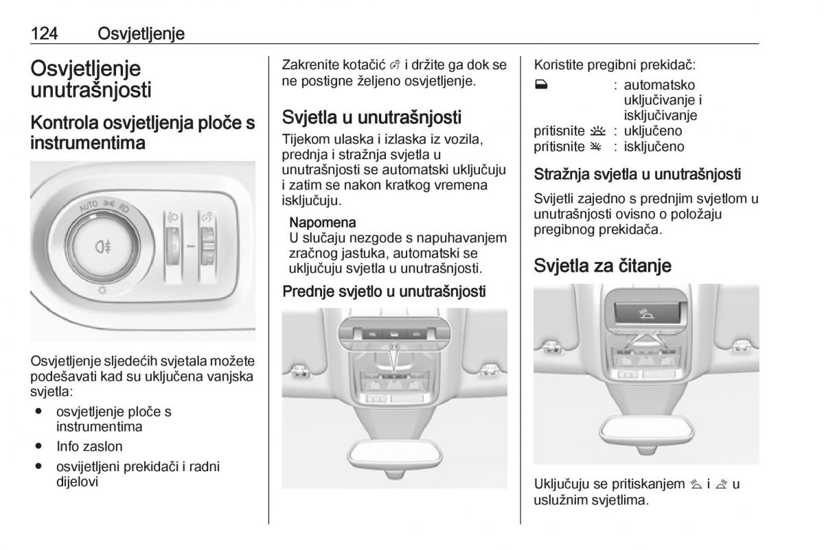 Opel Grandland X vlasnicko uputstvo / page 126