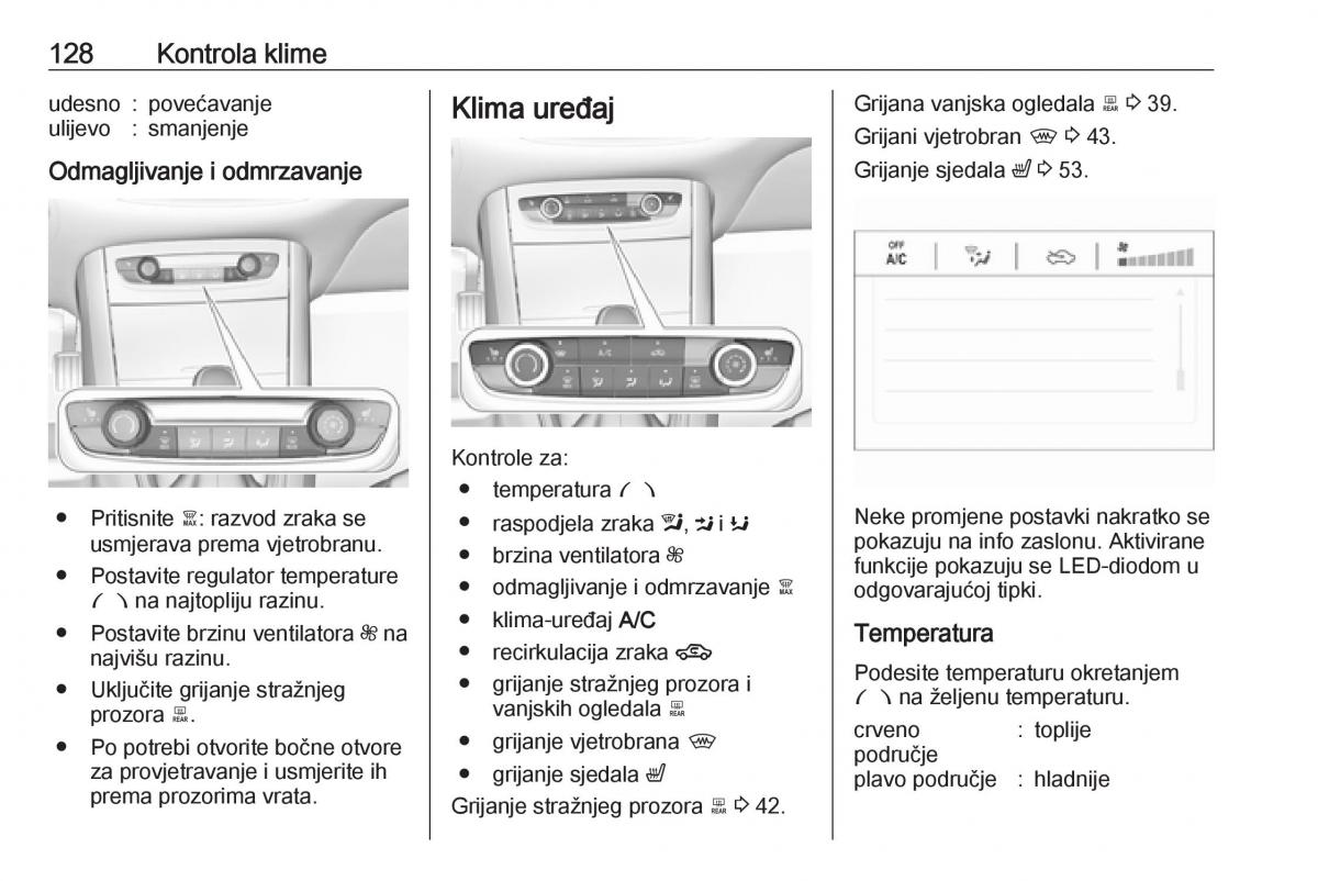 Opel Grandland X vlasnicko uputstvo / page 130