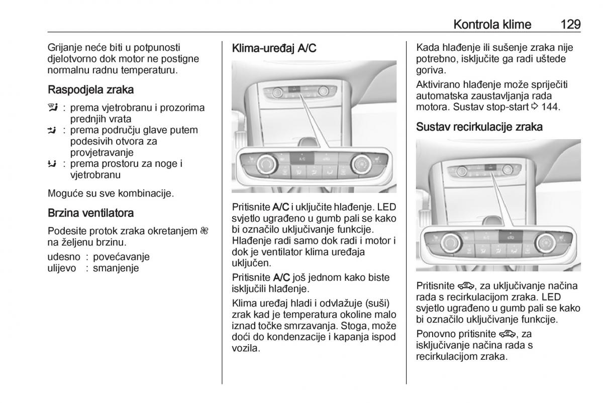 Opel Grandland X vlasnicko uputstvo / page 131