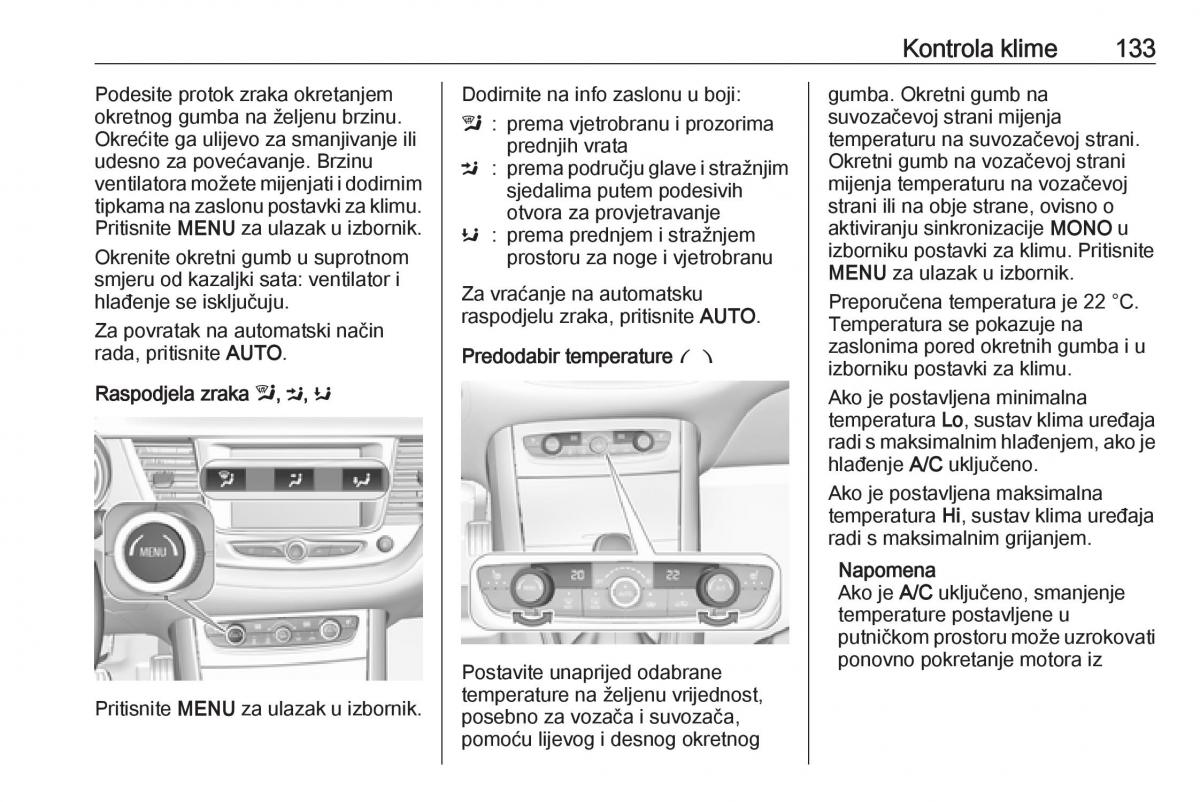 Opel Grandland X vlasnicko uputstvo / page 135