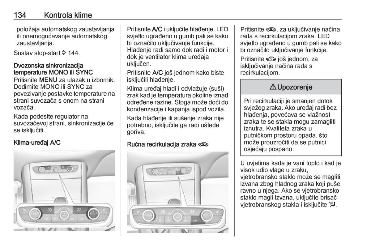 Opel Grandland X vlasnicko uputstvo / page 136