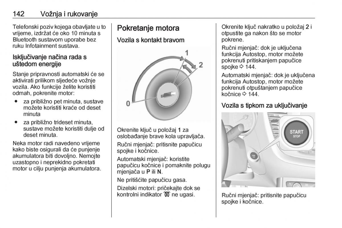 Opel Grandland X vlasnicko uputstvo / page 144