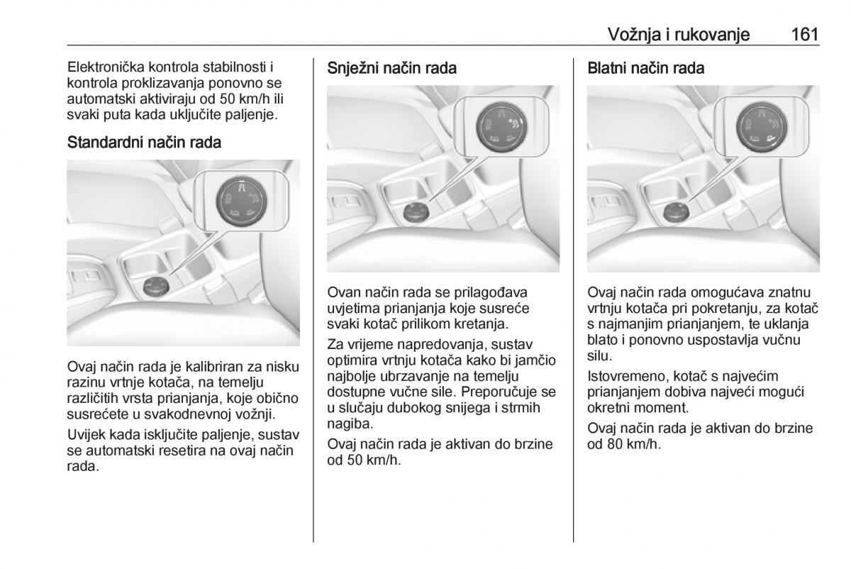 Opel Grandland X vlasnicko uputstvo / page 163