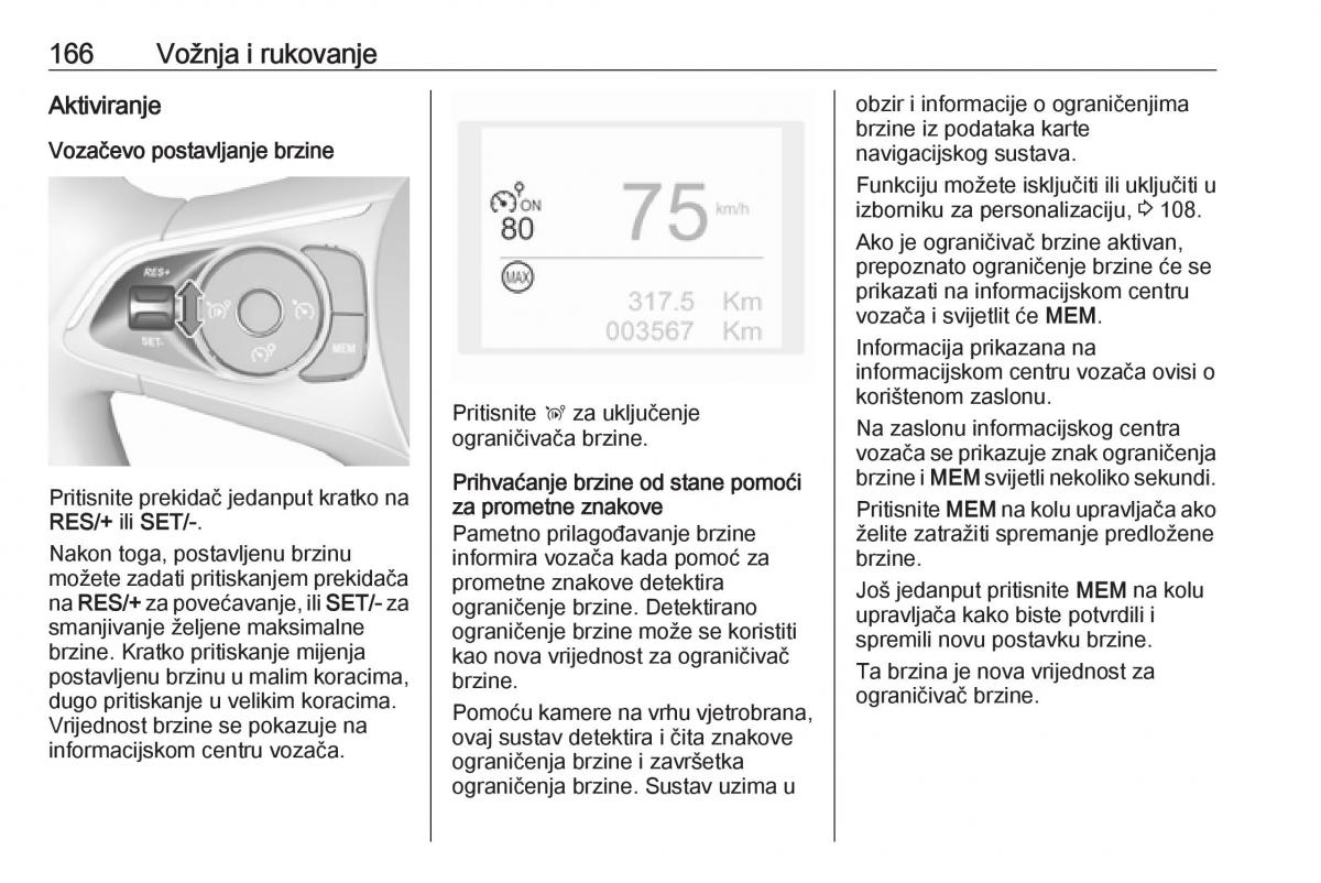 Opel Grandland X vlasnicko uputstvo / page 168