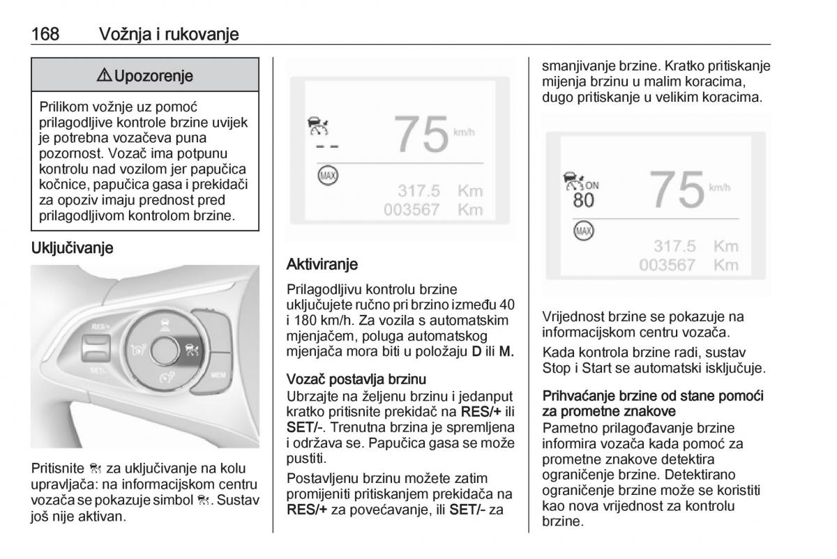 Opel Grandland X vlasnicko uputstvo / page 170