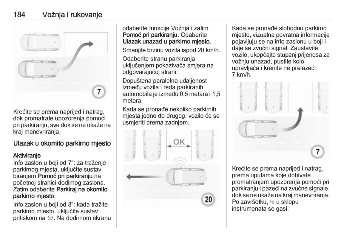 Opel Grandland X vlasnicko uputstvo / page 186