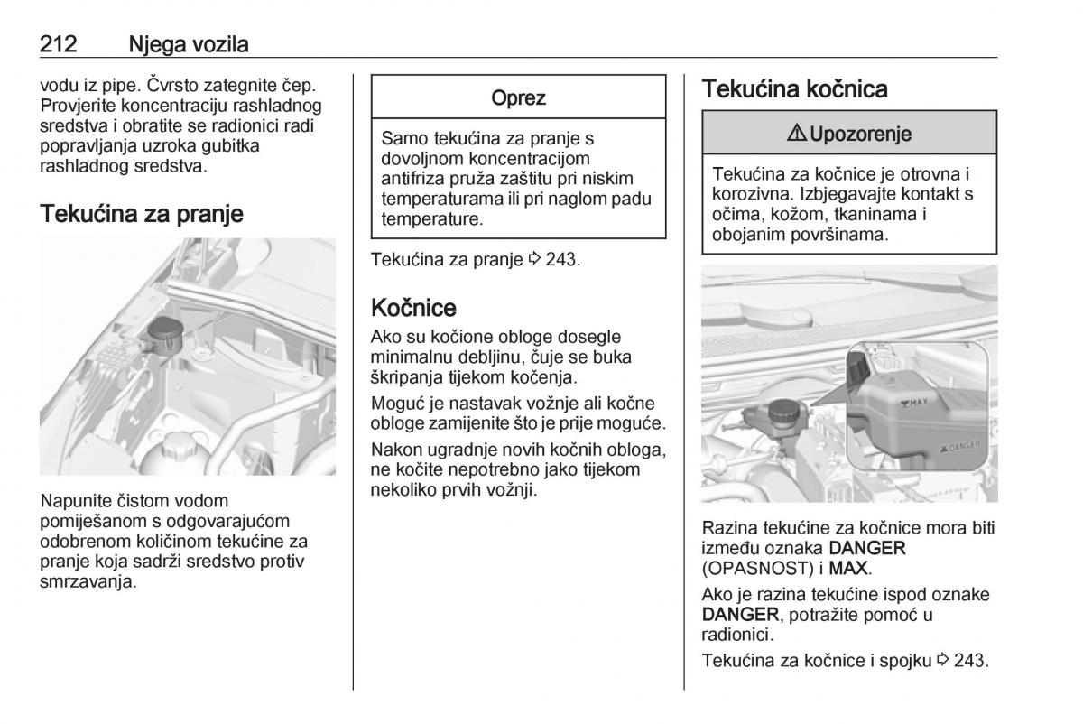 Opel Grandland X vlasnicko uputstvo / page 214