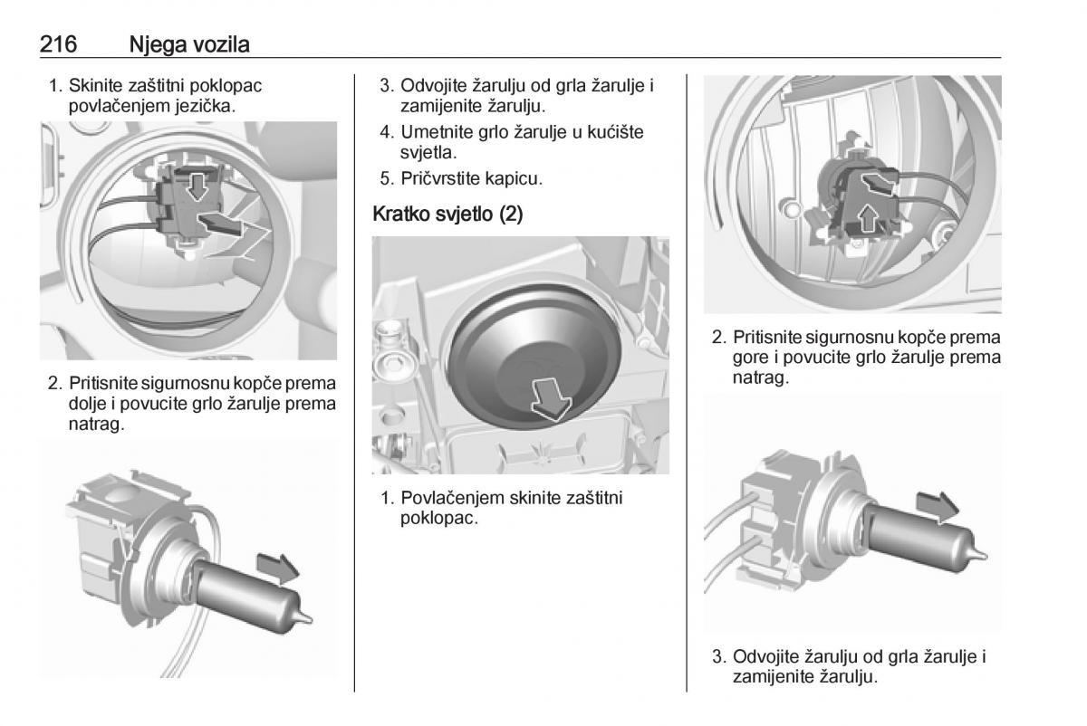 Opel Grandland X vlasnicko uputstvo / page 218