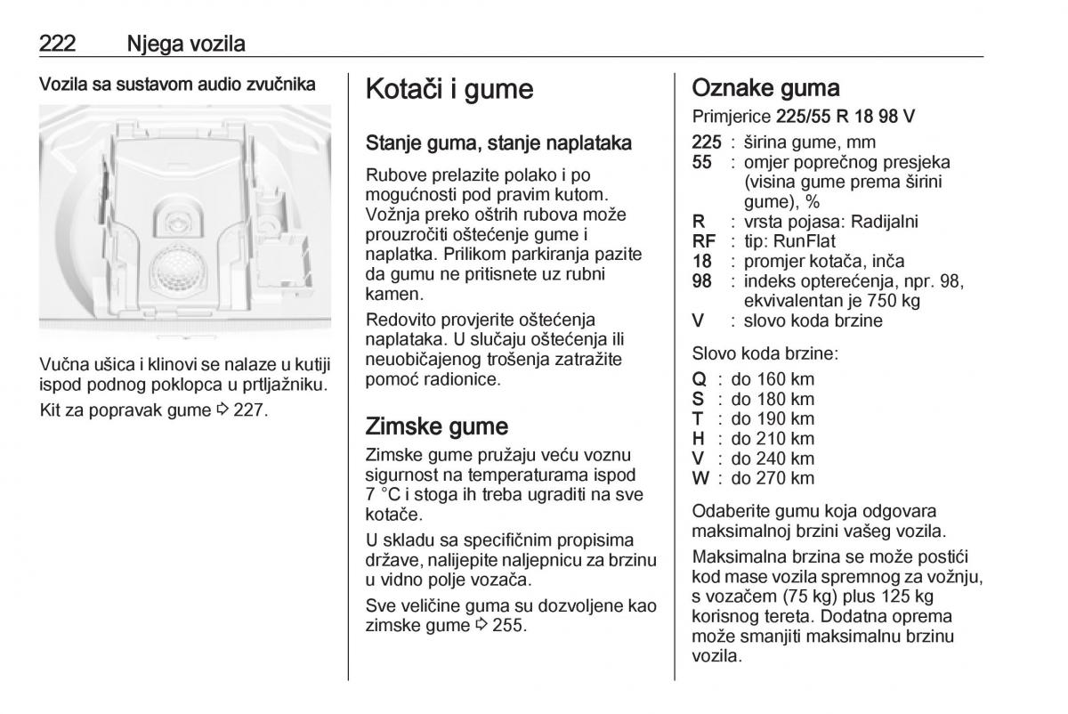 Opel Grandland X vlasnicko uputstvo / page 224