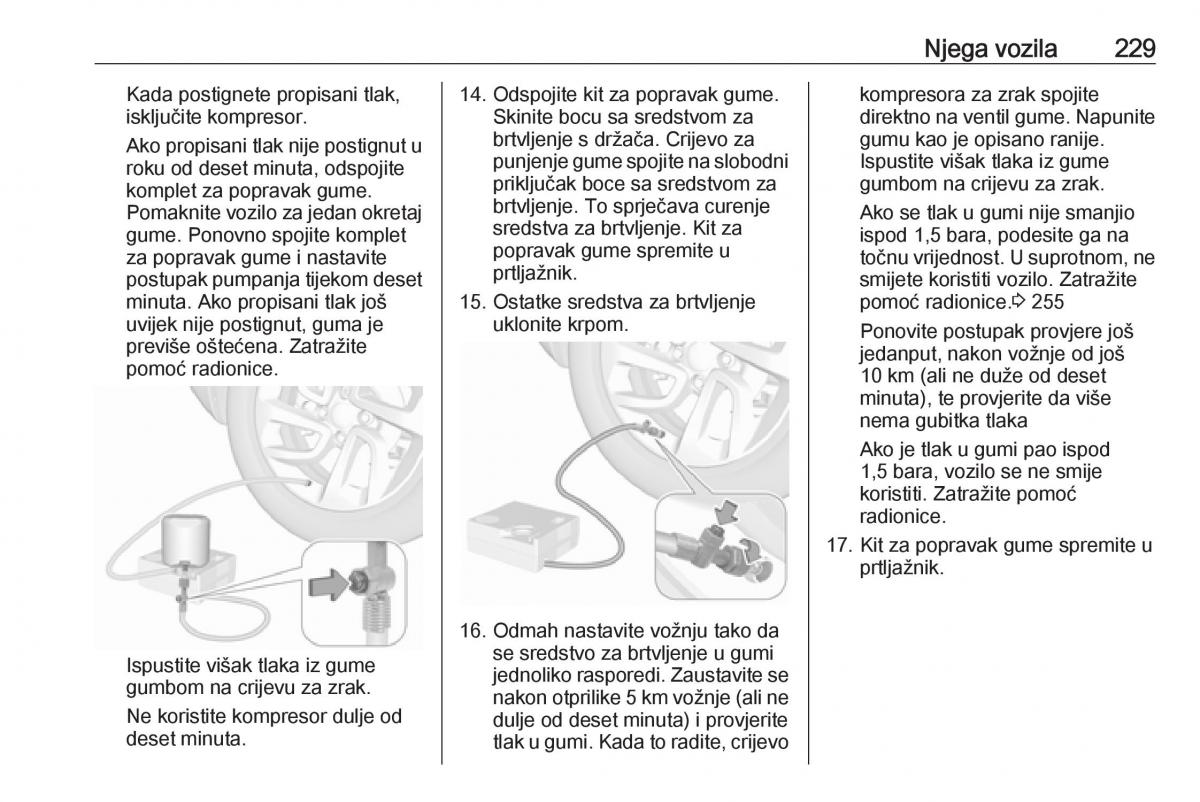 Opel Grandland X vlasnicko uputstvo / page 231