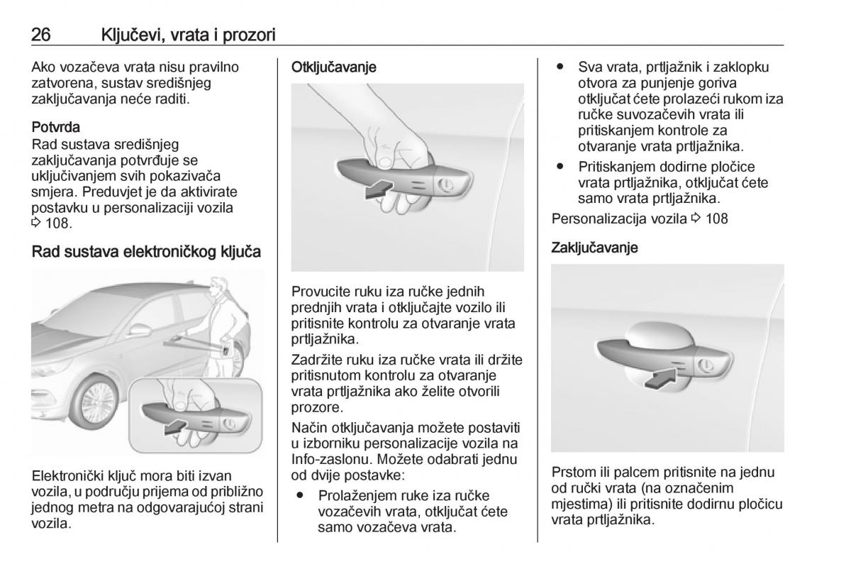 Opel Grandland X vlasnicko uputstvo / page 28