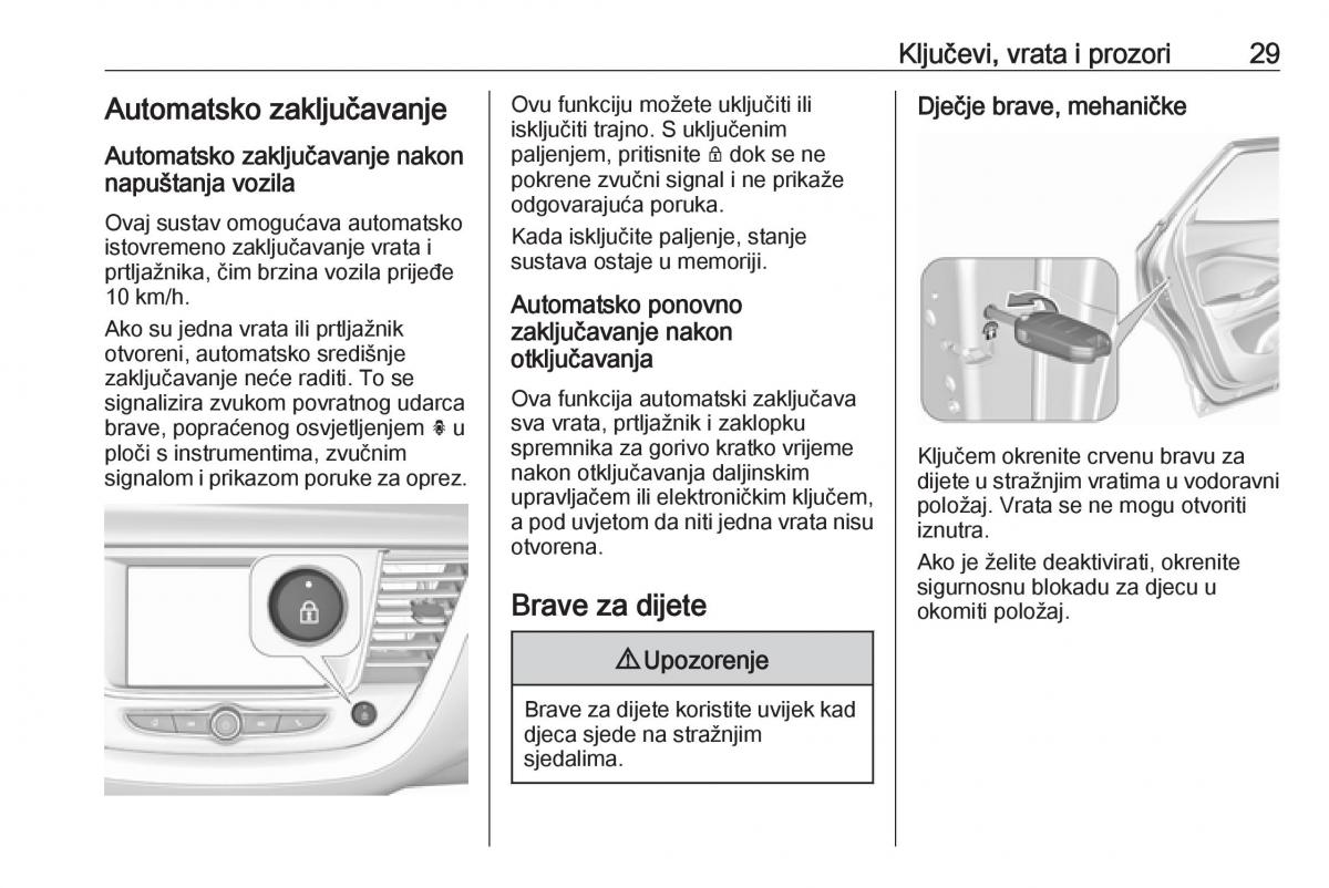 Opel Grandland X vlasnicko uputstvo / page 31