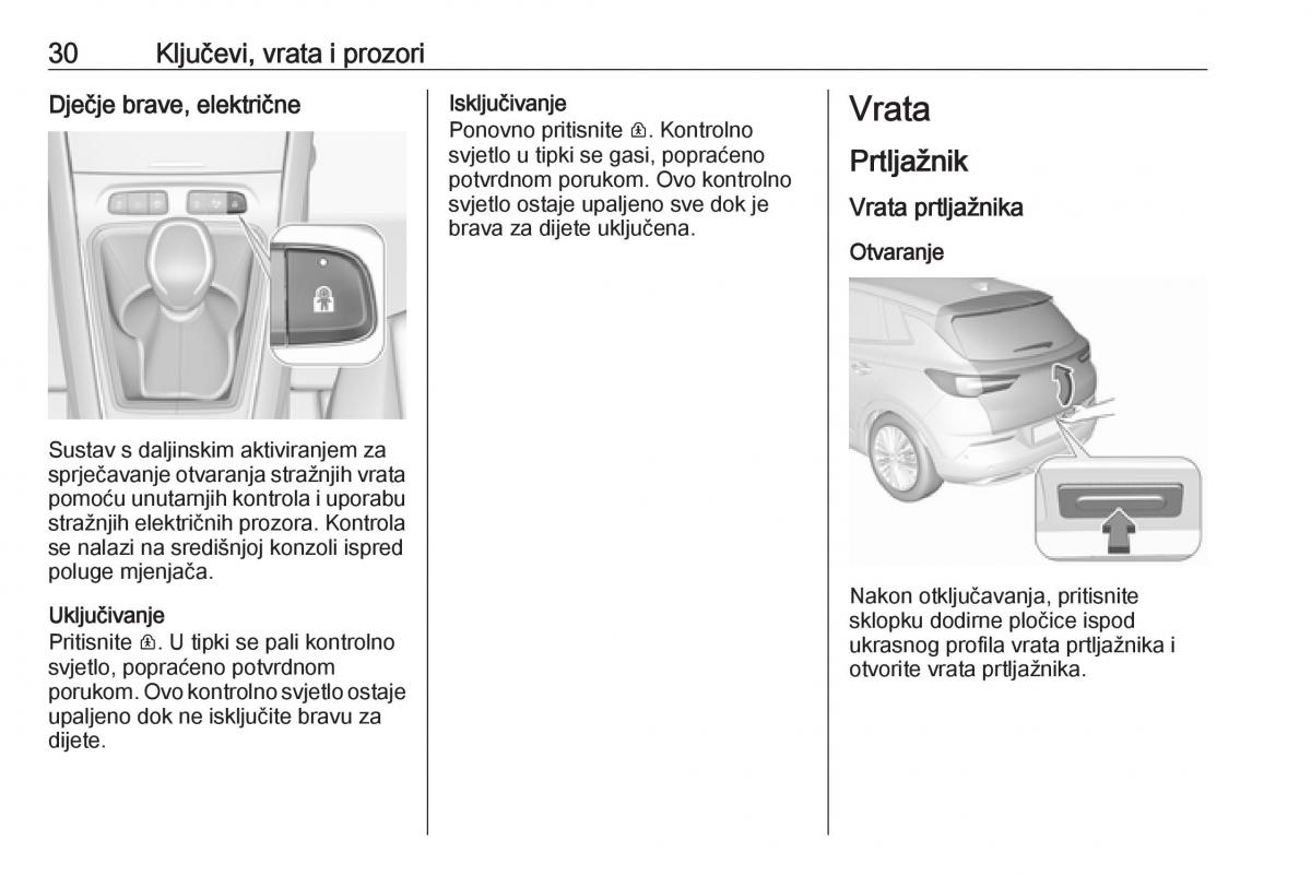 Opel Grandland X vlasnicko uputstvo / page 32