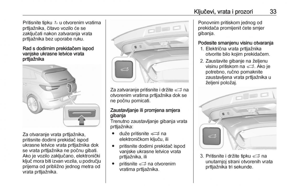 Opel Grandland X vlasnicko uputstvo / page 35