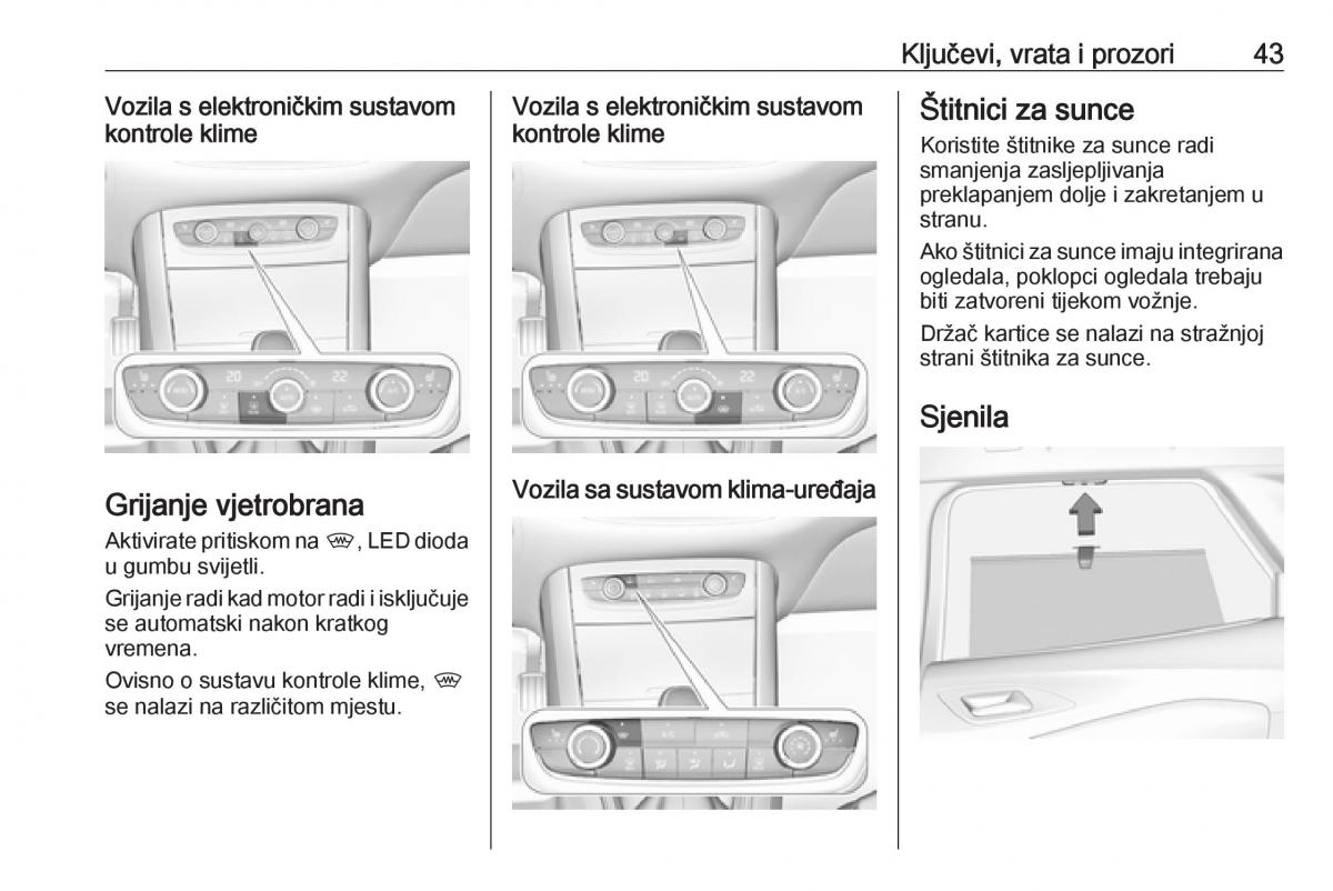 Opel Grandland X vlasnicko uputstvo / page 45