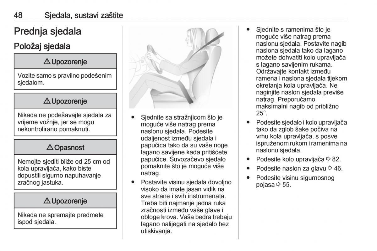 Opel Grandland X vlasnicko uputstvo / page 50