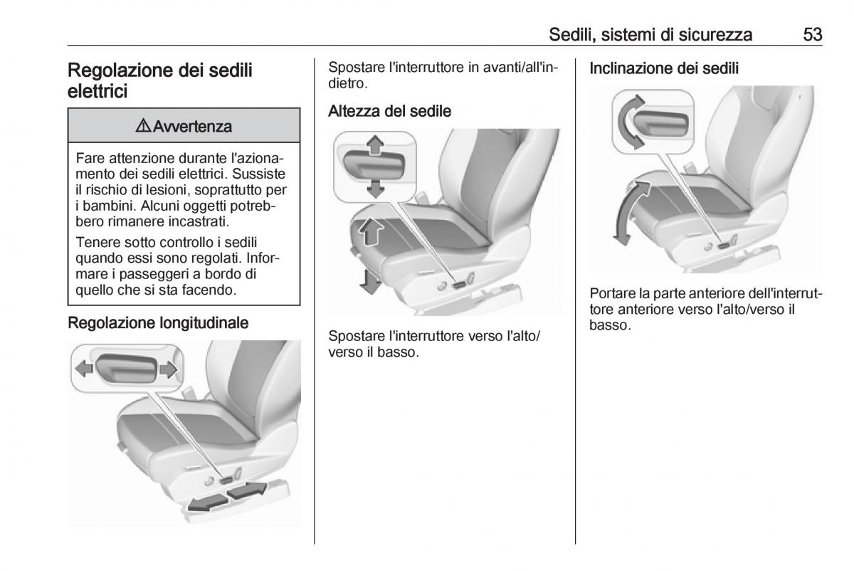 Opel Grandland X manuale del proprietario / page 55