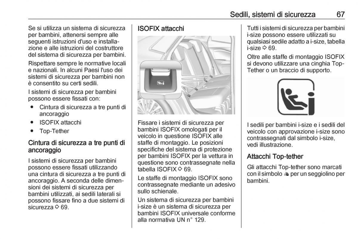 Opel Grandland X manuale del proprietario / page 69