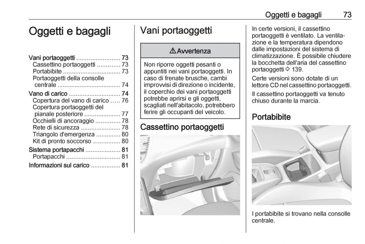 Opel Grandland X manuale del proprietario / page 75