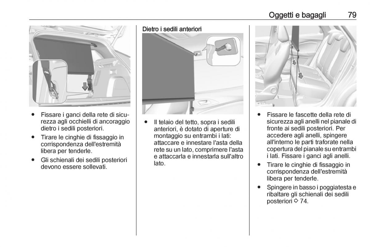 Opel Grandland X manuale del proprietario / page 81