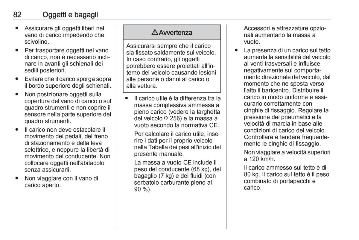 Opel Grandland X manuale del proprietario / page 84