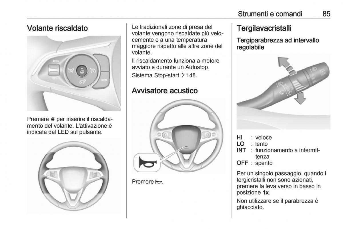 Opel Grandland X manuale del proprietario / page 87