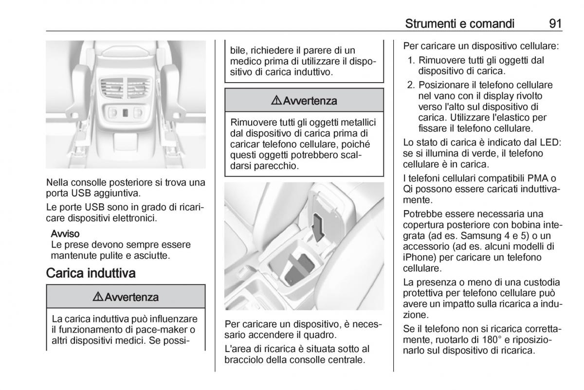 Opel Grandland X manuale del proprietario / page 93